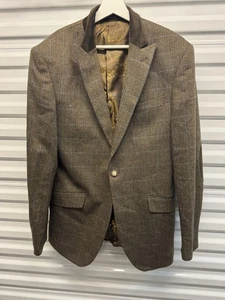 Blazer Barutti Multicolor Lana Ojo de Pájaro 2Btn EU 52 - Imagen 1 de 6
