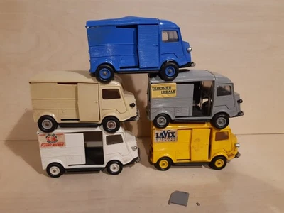 JOUET ANCIEN NOREV LOT EPAVES CITROEN HY 1200 KG - Photo 1/4