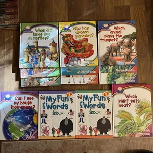 Lot of 12 Ask Me Hardcover Books Homeschool Educational & Fun With Words Dict - Picture 1 of 18