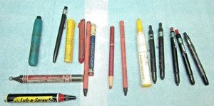 VINTAGE MARKER PENS AND GRAPHITE TUBES--K-56 - Picture 1 of 3