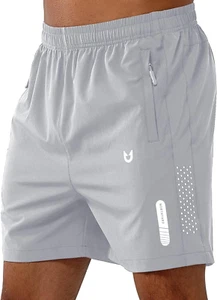 Men'S Athletic Running Shorts Quick Dry Workout Shorts 7"/ 5"/ 9" Lightweight Sp - Picture 1 of 12