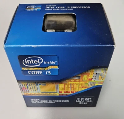 Intel BX80623I32120T SR060 i3-2120T Processor 3M Cache 2.60 GHz NEW RETAIL BOX - Image 1 of 3
