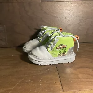 UGG x Oscar The Grouch Neumel II 1147230T Grey Size 11 Toddler Pre School - Picture 1 of 14