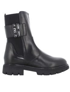 SCHUHE STIEFEL STIEFEL DAMEN SCHWARZ GÄRTEN I411860D LEDER 100 ORIGINAL AI 2025 - Bild 1 von 4