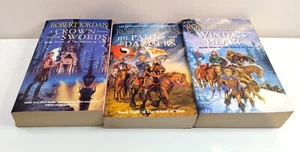 3 x Robert Jordan Wheel of Time LARGE PAPERBACKS Shadow WINTERS Crown DAGGERS - Bild 1 von 9