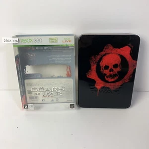Xbox 360 Gears of War Deluxe Edition Boxed Working NTSC-J Japan 2302-226 ' - Picture 1 of 9
