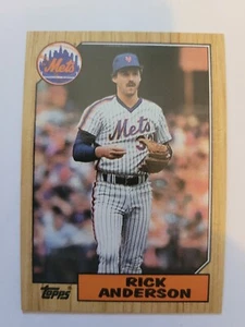 1987 TOPPS RICK ANDERSON #594 NM - Picture 1 of 1