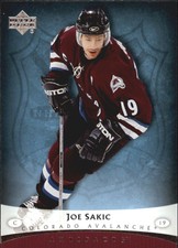 2005-06 Artifacts Colorado Avalanche Hockey Card #24 Joe Sakic