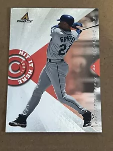 Pinnacle 1997 - Hit It Here Insert - Ken Griffey Jr Mariners #2 de 10 - Imagen 1 de 2