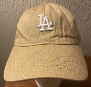 Major League Baseball Los Angeles LA Dodgers MLB Hat - Adjustable Tan Cap - Picture 1 of 6