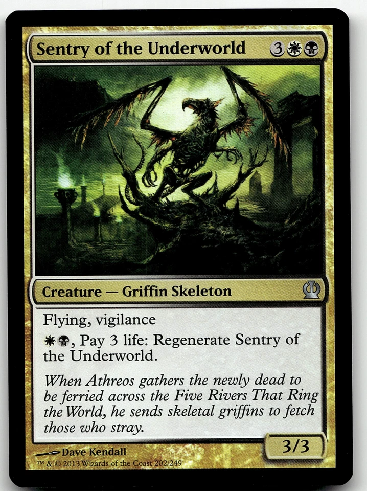 MTG Sentry of the Underworld Theros 202/249 FOIL Uncommon - Image 1 of 1