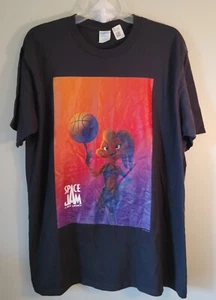 New Space Jam A New Legacy Men’s Size XL Black Lola Bunny Graphic T-Shirt NWT - Picture 1 of 4