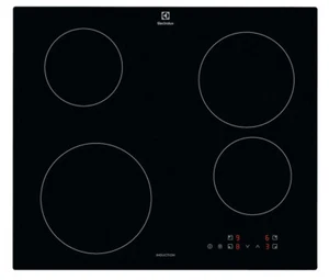 ELECTROLUX EIB60424CK PIANO COTTURA A INDUZIONE 60CM 4 ZONE TOUCH NERO - Foto 1 di 2