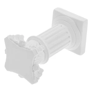 6 .5cm Roman Column Ornament Model White Greek Columns Models Candle Holder - Picture 1 of 12