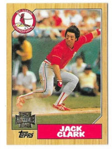 #58 Jack Clark St. Louis Cardinals #520 1987 Karte - Topps Archives NM-MT 2002 - Bild 1 von 2