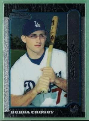 1999 Bowman Chrome #408 Bubba Crosby Rookie RC - Image 1 of 2