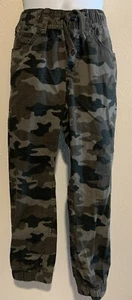 Levis Joggers Jeans Child 7 Reg 6-7 Years Boys/Girls Green Camo Pull On Levi’s - Picture 1 of 8