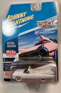 Johnny Lightning 1:64 1959 Cadillac Eldorado MiJo "White Lightning" CHASE RARE! - Picture 1 of 2