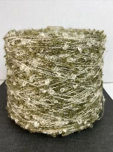 ST. ANDRE SPINNING -Olive 217 Textured YARN/THREAD - Picture 1 of 11