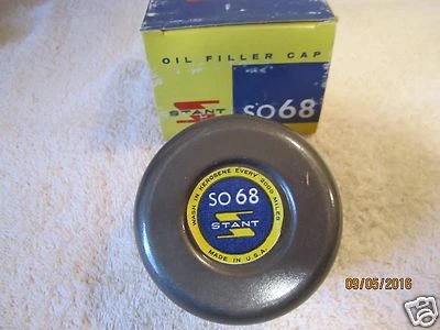 Stant SO68 Oil Filler Cap 1959-62 Ford Galaxie 6 cyl 1962-64 Ford Trucks 6 cyl - Image 1 of 4