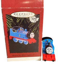 Hallmark Keepsake Ornament Thomas The Tank Engine No. 1 Handcrafted Dated 1995 - Picture 1 of 10