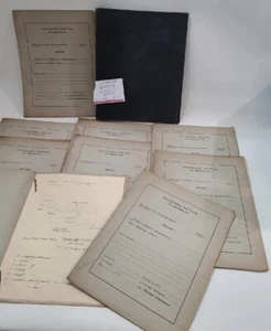 Polytechnic Institute Of Brooklyn Vtg. 1936 Car Auto Manuscript School Book (7C) - Picture 1 of 24