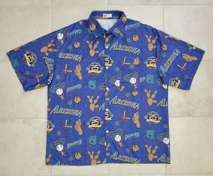 Arizona Diamondbacks Men's XL 25th Anniversary Hawaiian Button Shirt EUC - Picture 1 of 5