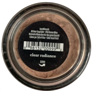 BareMinerals Face Powder Powder All-Over Face Color -Clear Radiance 0.02 oz RARE - Picture 1 of 2
