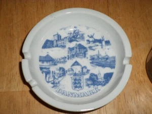 [BYGDO BRAND] DANMARK, Ceramic Ashtray, SCANDINAVIAN MADE, 1960's yrs., VINTAGE - Picture 1 of 10