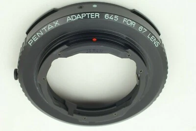 【 TOP Mint 】 Pentax Mount Adapter 645 for 67 6x7 Medium Format Lens From JAPAN - Image 1 of 4