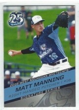 2018 West Michigan Whitecaps (Class A-Detroit Tigers) Matt Manning