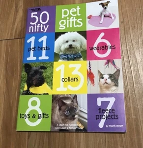 Leisure Arts Pet Gifts Dog & Cat Toys Beds Stockings Sewing Booklet 50 Projects - Picture 1 of 11