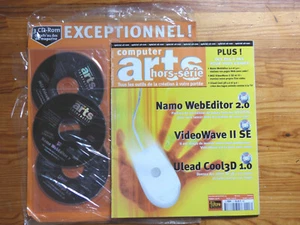 Namo WebEditor 2.0 + VideoWave 2 SE + Ulead Cool3D 1.0 - 3 Logiciels Vintage - Photo 1/12