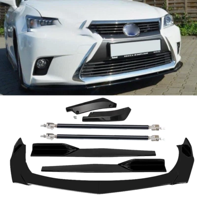 For LEXUS CT200H Front Rear Bumper Lip Spoiler Splitter Body Kit Side Skirt Foto 1 de 4