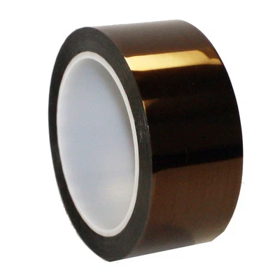 TAPES MASTER 1 3/4" X 36 Yds - 1 Mil Kapton Tape Polyimide High Temperature Sublimation Tape