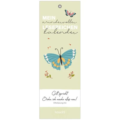 KAWOHL Mein wundervoller Lesezeichenkalender 2026 | Kalender | Deutsch | Spiralbindung