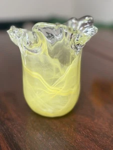 Yellow Murano Glass - Picture 1 of 7