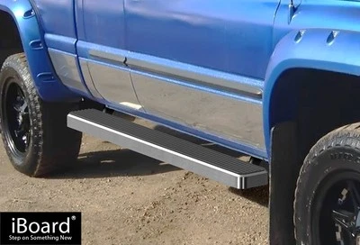 APS Board 5in Steel Polished Fit Dodge Ram 1500 2500 3500 Club Cab 94-01 Foto 1 de 4