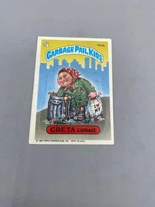 Garbage Pail Kids Greta Garbage 141b 1986 Topps - Bild 1 von 2