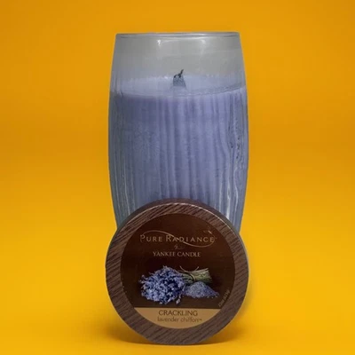 Pure Radiance By Yankee Candle Crackling Lavender Chiffon Large Jar - Used - Image 1 of 4
