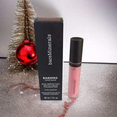 bareMinerals BAREPRO Skin-Perfecting MATTE Liquid Foundation 57 DEEP NEUTRAL GWP - Image 1 of 4