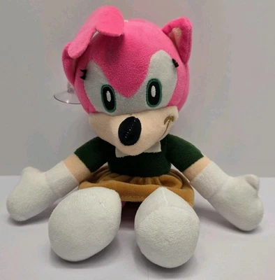 Juguete de peluche Sonic Hedgehog Amy Rose ventosa de 11 pulgadas Foto 1 de 4