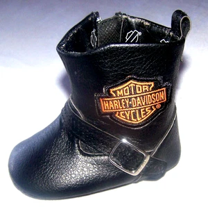 Build a Bear Harley Davidson stivale di ricambio singolo nero - Foto 1 di 5