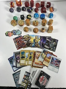 Bakugan Armored Alliance Fusion Brawlers Lot 30 Figuren, Charakterkarten Kerne - Bild 1 von 13