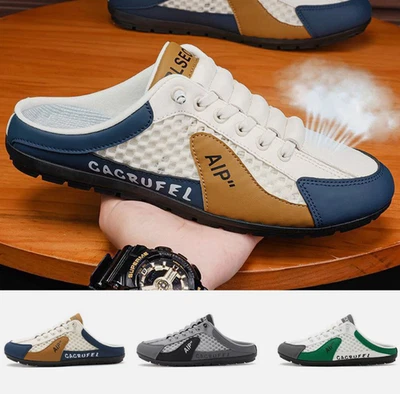 MARKENLOS Herren Pantoletten Sneaker Sabot Sandalette Schuhe Slipper Freizeitschuhe Schuhe