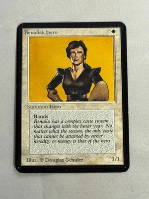 MTG Benalish Hero Alpha Magic the Gathering - Image 1 of 2