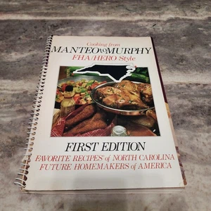 Cooking from Manteo to Murphy FHA/Hero 1st Edition Favorite Recipes N Carolina - Picture 1 of 8