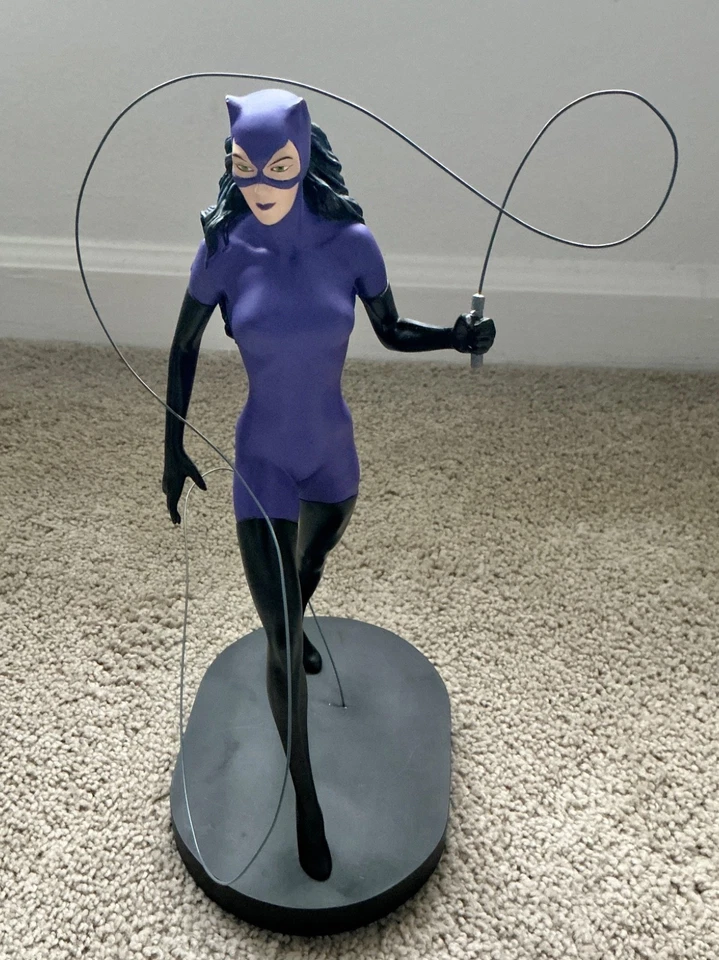 Figura Catwoman Warner Bros DC Comics 13" - 1999 Rara NUEVA Sin Caja Foto 1 de 4