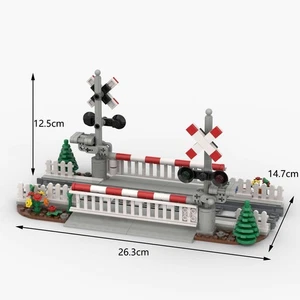 130 x 340 cm Gleis gerade gebogene Kreuzschiene für LE*GO Zug Gebäude Block - Bild 1 von 2