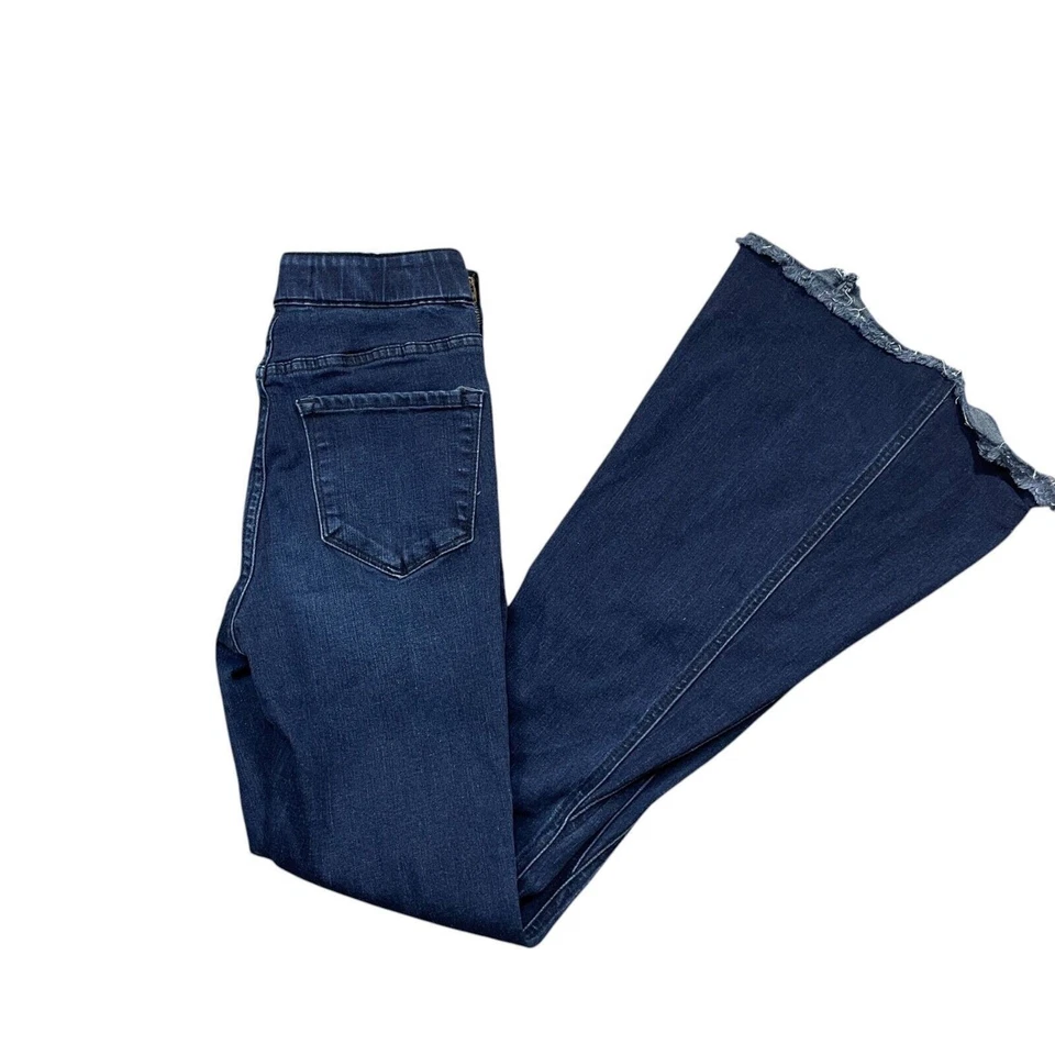 Flying Monkey 24 Jeans Wide Leg Side Zip Elastic Waist (loose fastner) - Image 1 of 4